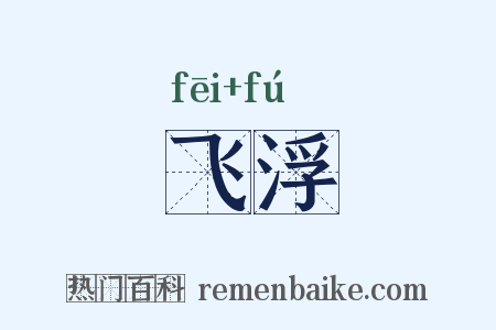 飞浮是什么意思的图片